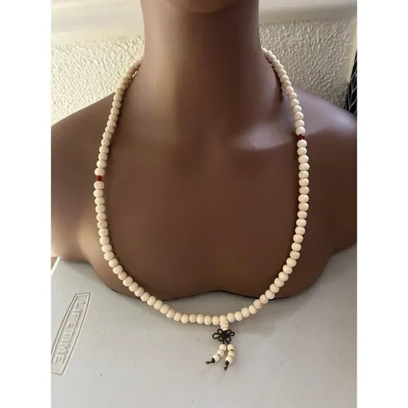 Wooden Stretch Necklace (n2) - Picture 10 of 10